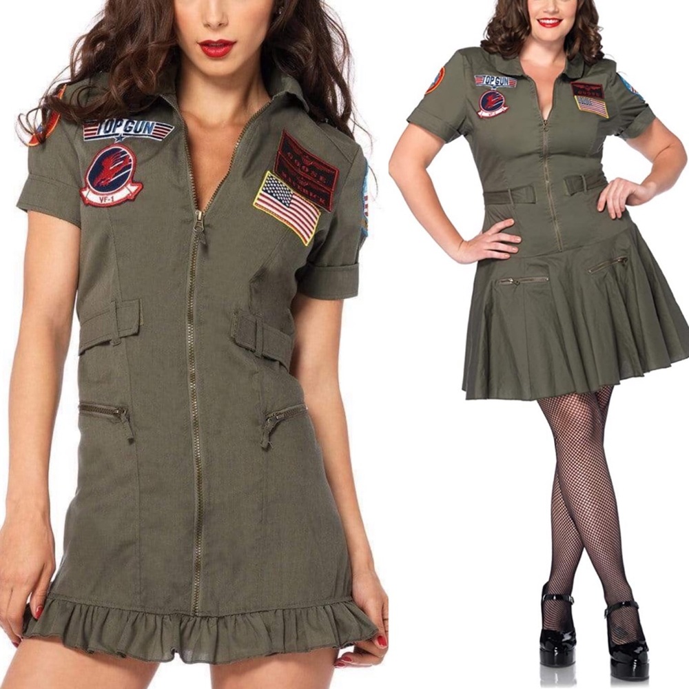 Top Gun Costume Flight Dress